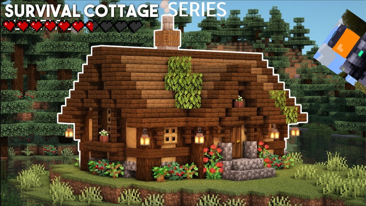 How to build a survival house in survival Minecraft and more - YouTube