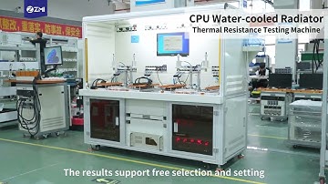 CPU Water-cooled Radiator Thermal Resistance Testing Machine