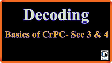 Decoding Basics of CrPC- Sec 3 & 4 #tlpacademy