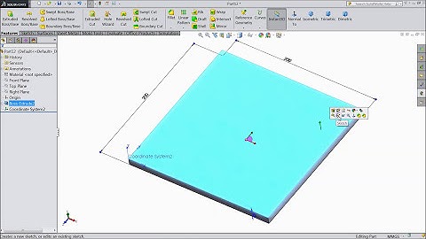 SolidWorks Tutorial in Hindi 50.Table Driven Pattern