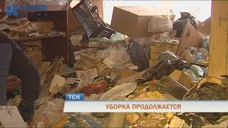 В Перми продолжается разбор мусора в квартире «Плюшкиной» из Мотовилихи