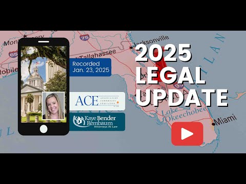 Legal Update 2025 Recorded January 23 2025