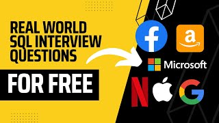 Practice FAANG SQL Interview Questions For Free | Ace The SQL Interview | Data Analytics