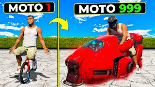 EVOLUINDO MOTOS NO GTA 5!!