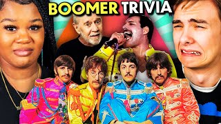 Gen Z Try Not To Fail Challenge - Boomer Trivia! | Try Not To