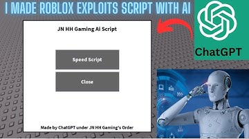 I made Roblox Exploit Gui script using Ai 🤖