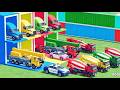 GIANT TRUCK CARRYING EXCAVATOR! COLORFUL TRUCKS ADVENTURE FS22 || FUN FS22 TRUCK VIDEO