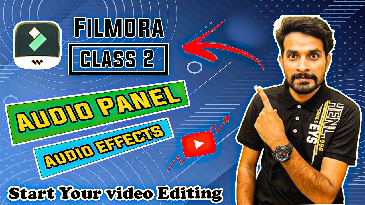 Filmora Class 2 | Audio editing | Audio effects | urdu \ हिंदी #aoseekhan