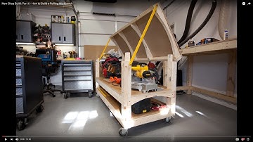 New Shop Build: Part 6 - How to Build a Rolling Workbench