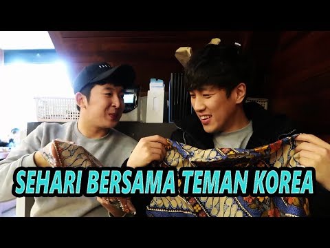 NGASIH BAJU BATIK KE TEMAN KOREA