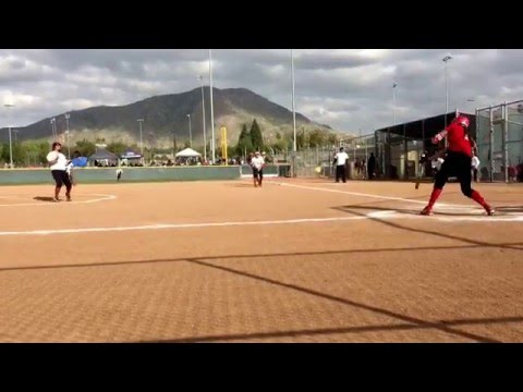 Cheese base hit to center