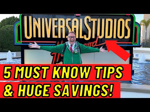 Video: Universal Studios Hollywood Tips: Maging Matalinong Bisita