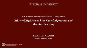 Ethics of Big Data and the Use of Algorithms and Machine Learning