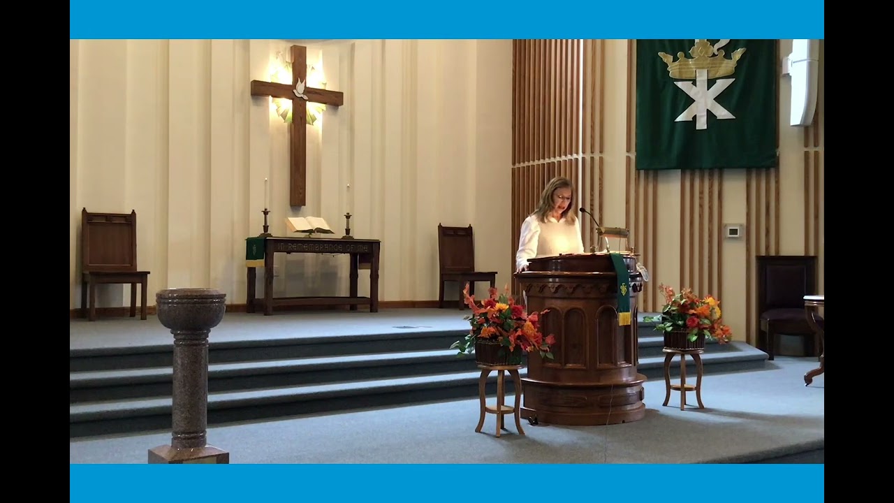October 14, 2024 “Kayaking Through Life” Pastor Jackie Greene