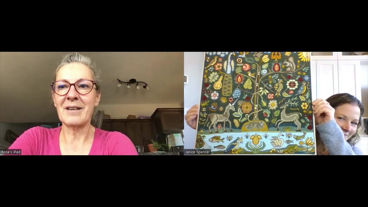 Flosstube #27 ~ Traditional Stitches ~ Ether Blackwood SAL, Hand Dyed Linens and Sneak Peaks!