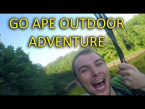 Video: Go Ape Zip Lines ja Treetop Adventure Near DC