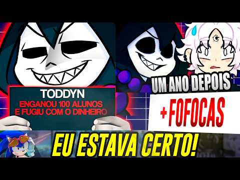 Eu ESTAVA MUITO CERTO! -  Lembra do curso do TODDYN? então, ele fugiu com o DINHEIRO… E REPOSTA DELE
