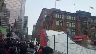 5.Motoneige MTL Xtrem, a freestyle snowmobile competition, Phillips Square, Montreal, Feb 2017. screenshot 5