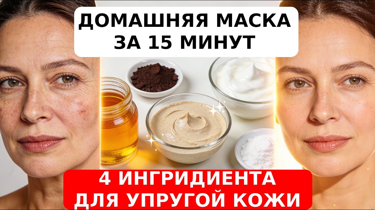 💥УБРАТЬ МОРЩИНЫ И ПЯТНА ! Домашняя маска