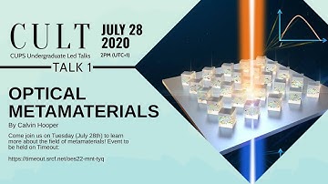 CULT 1 Optical Metamaterials: More than the sum of their parts!