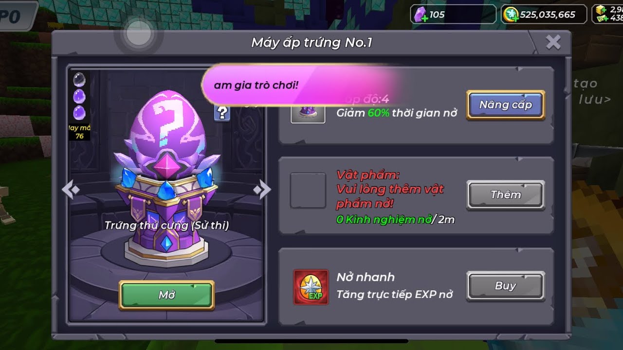 Новый год + Открытие 25 эпических яиц + Повышение до 4-го уровня + Удача выше 80 = Какой питомец ...