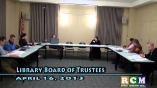 1051-1 Library Trustees 4-16-13
