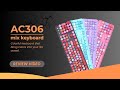 Aula AC306 Multi Color Office Keyboard | Colorful Keyboard | Best Keyboard For Desktop