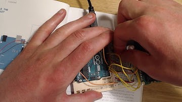 Sofox tries the Arduino Starter Kit - Chapter 11 - Crystal Ball
