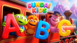 ABC Song! 🚂 Magic Alphabet Train Ride • Learn A to Z with Silly Monsters (Sundai Kids) screenshot 3