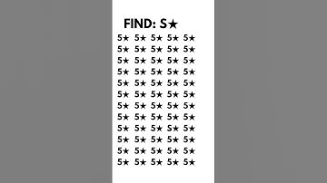 Only 10% of Highly Observational People Can Trace S★ in 5 secs #shorts #brainteaser