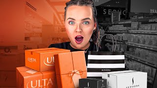 $400 MAKEUP SHOPPING HAUL CHALLENGE😭🤦🏼‍♀️