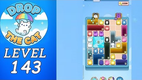Drop The Cat Level 143 Walkthrough