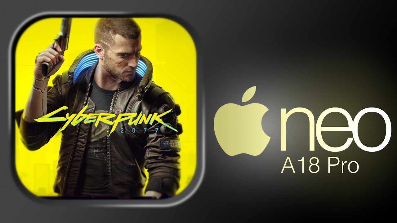 Cyberpunk 2077 - Macbook Neo - benchmark - YouTube