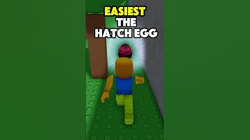 The Easiest The Hatch Egg in NPCs are becoming smart #thehatch #roblox #egghunt #robloxfyp