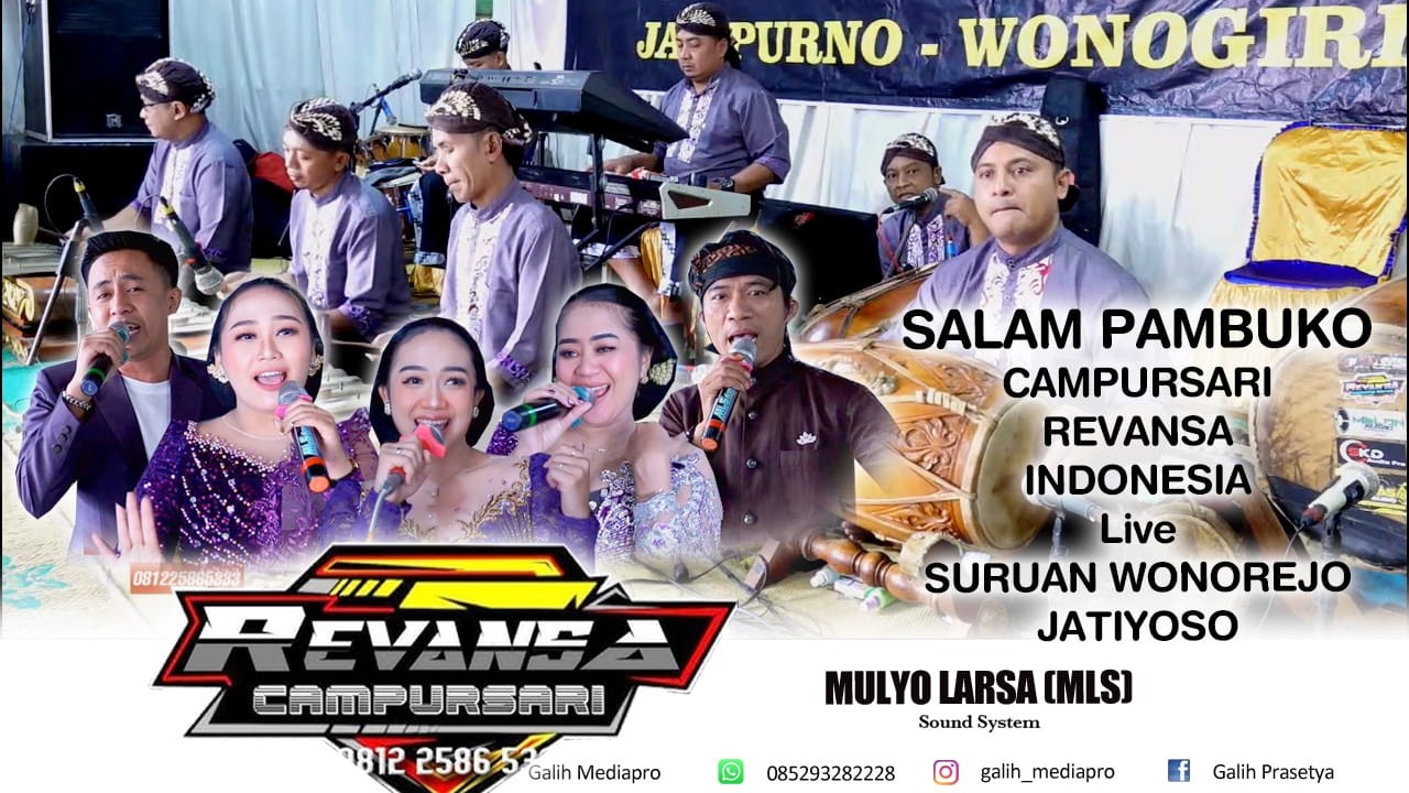 Gending Mat Matan Pambuko Campursari Revansa - Live Wonorejo Jatiyoso - Galih Mediapro -  MLS Audio