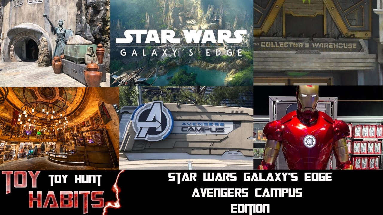 Disneyland Star Wars Galaxy’s Edge and California Adventure Avengers Campus Toy Hunt & Walkthrough!