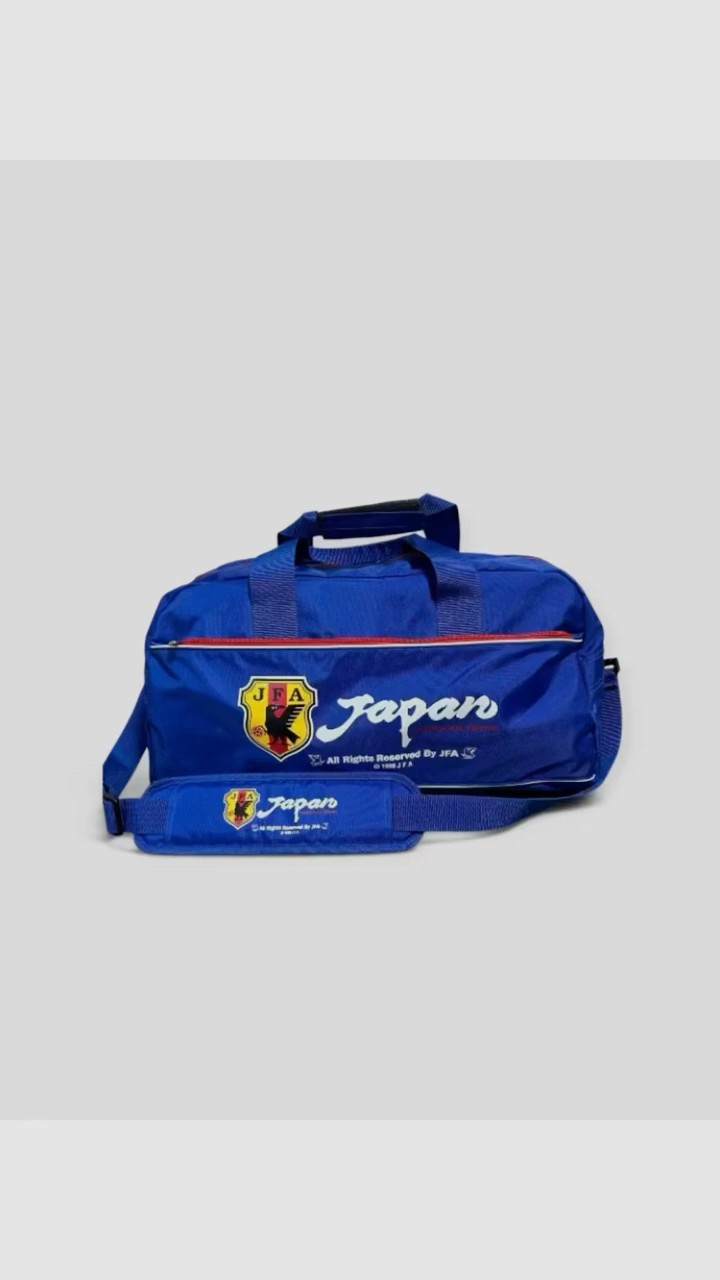 【非売品・当時物】1996年 JFA サッカー日本代表 ボストンバッグ 美品 1996年 JFA 日本代表 ボストンバッグ 非売品 90s ヴィンテージ 美品
