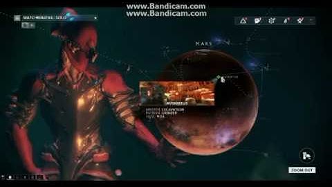 Warframe Mars Junction Excubation Mission Gameplay