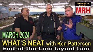 End-of-the-Line layout tour | March 2024 WHATS NEAT Model Railroad Hobbyist
