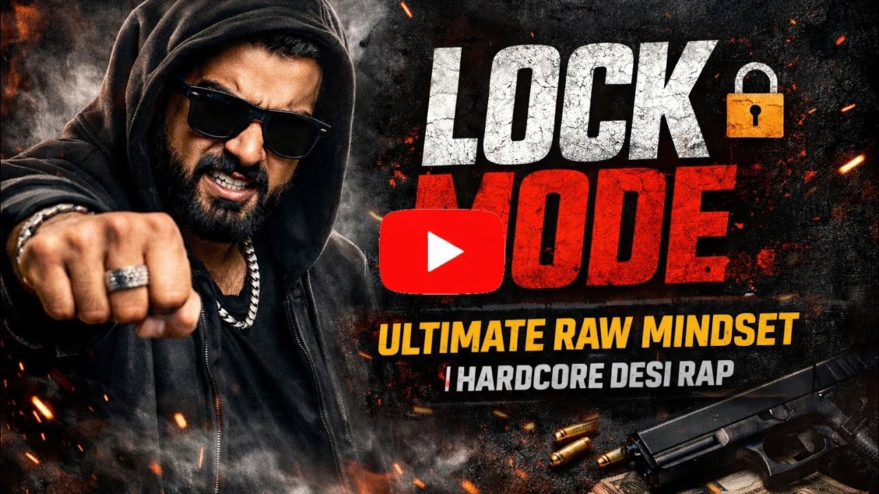 LOCK MODE 🔒 | Hardcore Attitude Rap | Raw Mindset Anthem - YouTube
