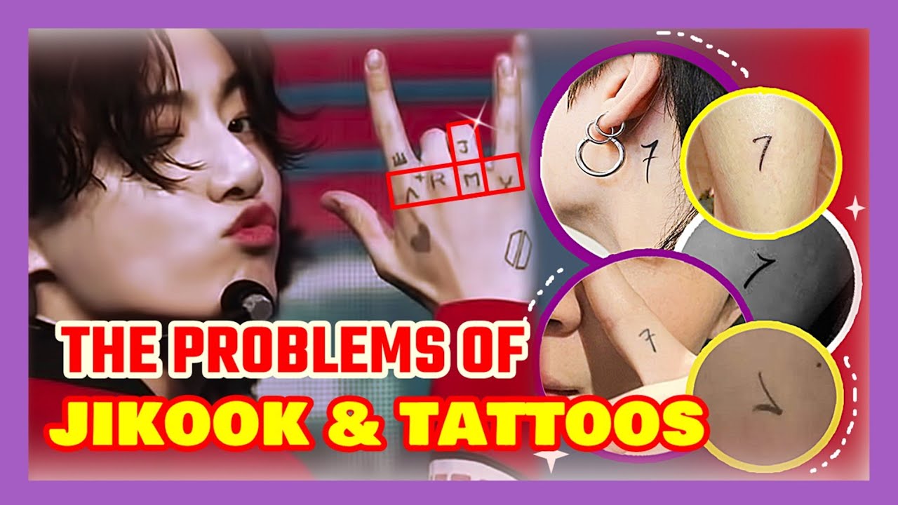 BREAK THE PROBLEMS OF JIKOOK AND THEIR TATTOOS