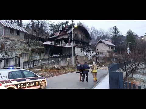 Jutro nakon eksplozije u Binježevu: Razorena kuća u kojoj je poginuo mladić, dijelovi zida na cesti