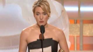 Kate Winslet Wins Best Supporting Actress Motion Picture Drama - Golden Globes 2009