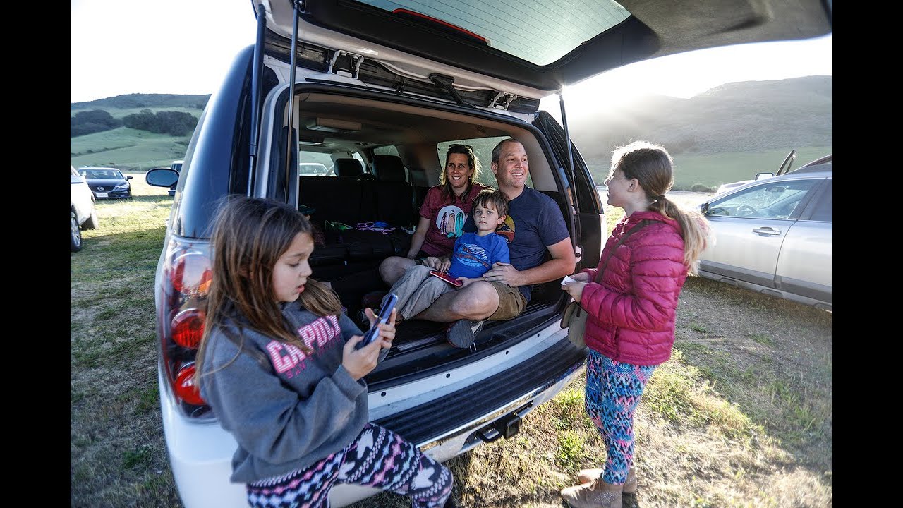 Mountainbrook Church in SLO holds a drive-up parking lot event