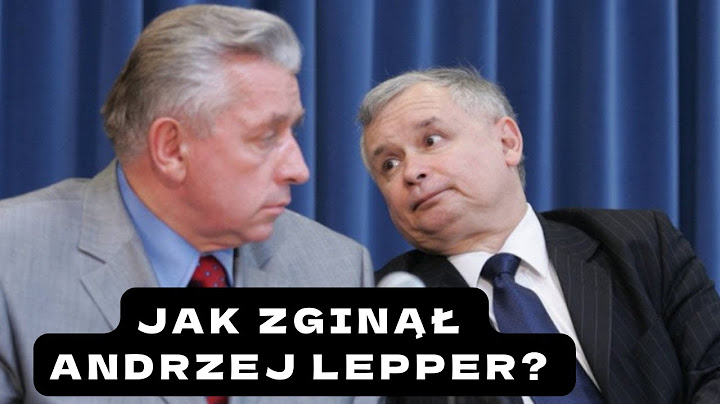 Jak zginął Andrzej Lepper?