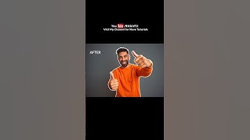 Photoshop Magic:- Outline Stroke Effect in Seconds! #shorts #photoshop_tutorial #foryou #tutorial