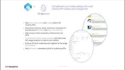 Bluemix Mobile Services - Overview Part 2