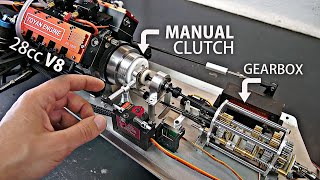 : Making a MANUAL Clutch for the V8 RC Car - FINALLY!