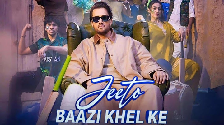 Jeeto Baazi Khel Ke | Official Song of ICC Champions Tropy 2025