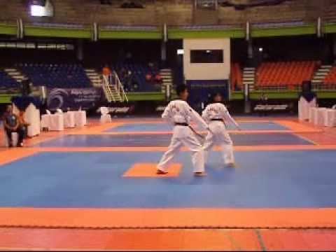 Pair Poomsae Koryo Panamerican TKD junior El Salva...